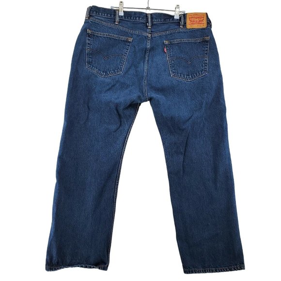 RedHead Jeans Men's 5-Pkt Flannel Lined Straight Leg Denim Blue 36/30 - Picture 6 of 10